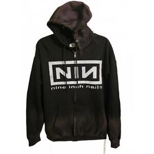 Nine inch nails official Zip up Hoodie - L - $75 at Urban Outfitters - NWOT